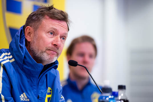 Head coach Peter Gerhardsson of Swedish women national