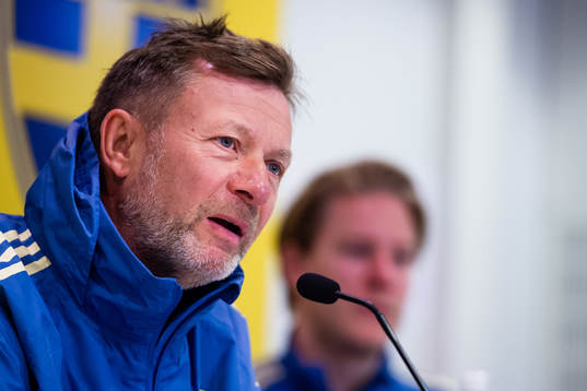 Head coach Peter Gerhardsson of Swedish women national