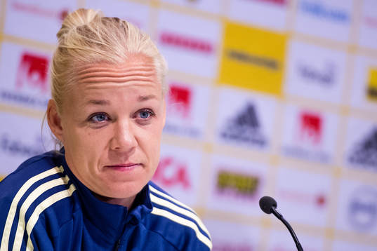 Caroline Seger of Swedish women national football team