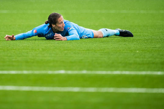 AFC Eskilstunas Felix Michel Melki deppar