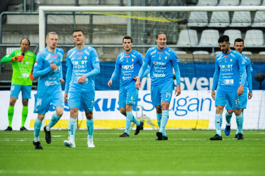 AFC Eskilstunas Felix Michel Melki och Jose Leon Bernal