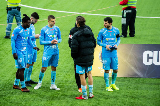 AFC Eskilstunas spelare deppar