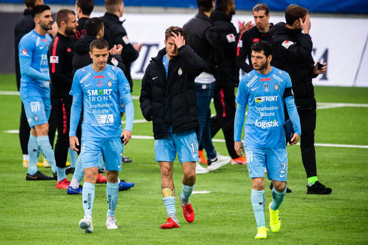 AFC Eskilstunas Ivan Bobko , Wilhelm Loeper och Anel