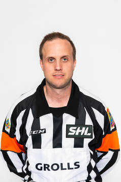 Bläddra bland fler bilder av Ishockey, SHL, domare, porträtt