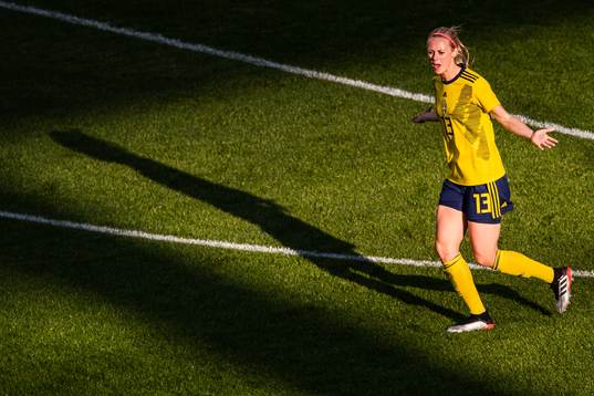 Amanda Ilestedt of Sweden