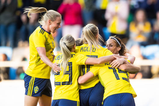 Jonna Andersson, Elin Rubensson, Fridolina Rolfö, Anna