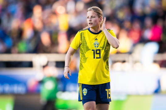 Anna Anvegård of Sweden