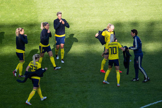 Elin Rubensson, Nathalie Björn, Linda Sembrant, Lina