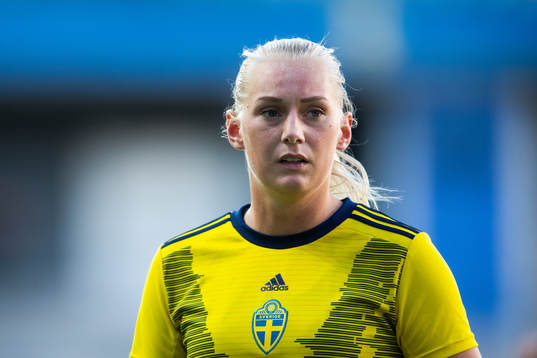 Stina Blackstenius of Sweden