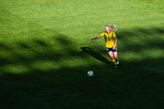Amanda Ilestedt of Sweden