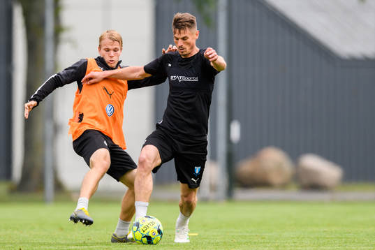 Oscar Lewicki och Markus Rosenberg