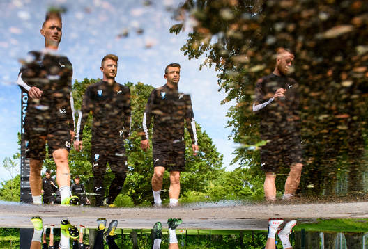 Pontus Jansson, Behrang Safari, Anders Christiansen och