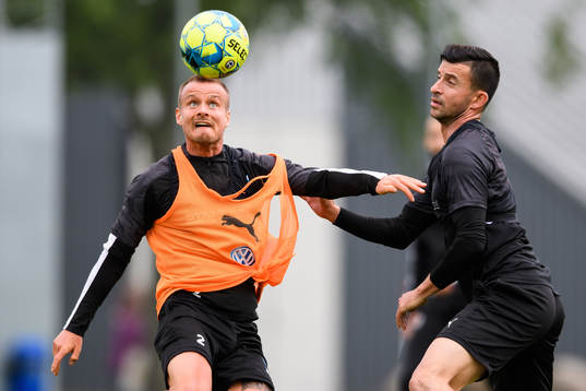 Eric Larsson och Behrang Safari