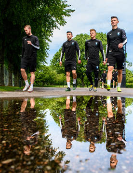 Pontus Jansson, Behrang Safari, Anders Christiansen och