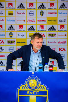 Peter Gerhardsson, Head coach of Sweden