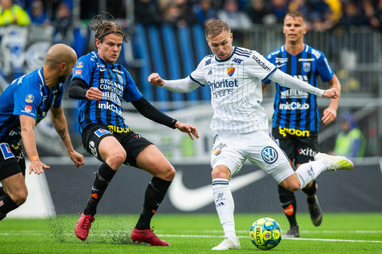Djurgårdens Jonathan Ring gör 0-1