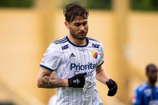 Djurgårdens Astrit Ajdarevic deppar