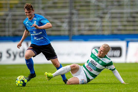 Västerås Simon Johansson  mot Halmstads Jonathan Svedberg