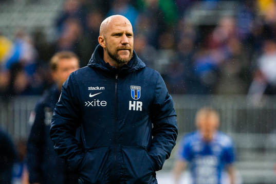 Sirius tränare Henrik Rydström deppar