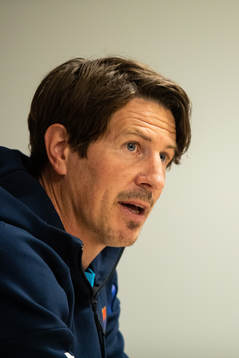 Djurgårdens tränare Thomas Lagerlöf