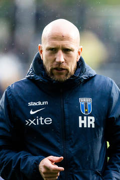 Sirius tränare Henrik Rydström deppar