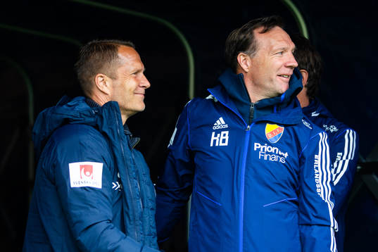 Sirius sportchef Ola Andersson och Djurgårdens tränare