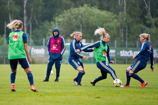 Peter Gerhardsson, head coach of Swedish women national