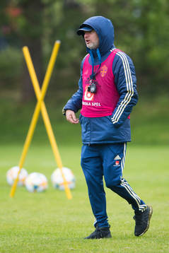 Head coach Peter Gerhardsson of Swedish women national