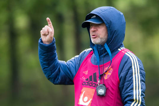 Head coach Peter Gerhardsson of Swedish women national