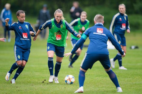 Julia Zigiotti Olme and Magdalena Eriksson  of Swedish