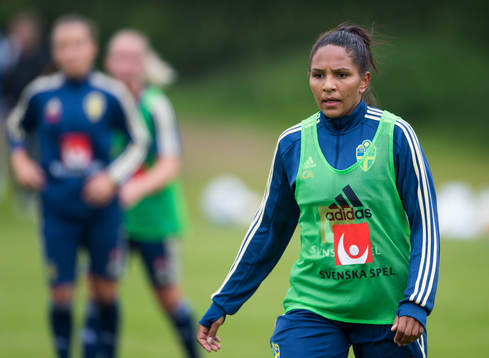 Madelen Janogy of Swedish women national football team