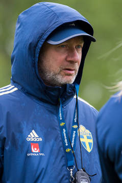 Peter Gerhardsson, head coach of Swedish women national