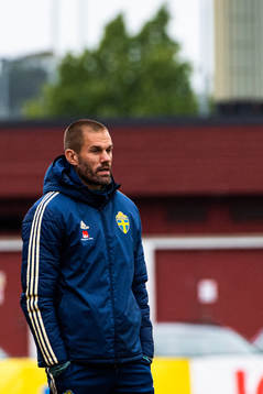 Sveriges förbundskapten Ulf Kristiansson