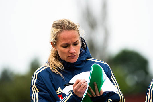Sveriges tränare Stina Segerström