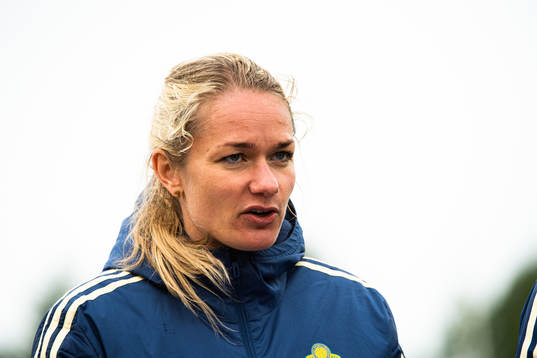 Sveriges tränare Stina Segerström
