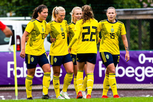 Sveriges Loreta Kullashi, Rebecka Blomqvist, Tove Almqvist,
