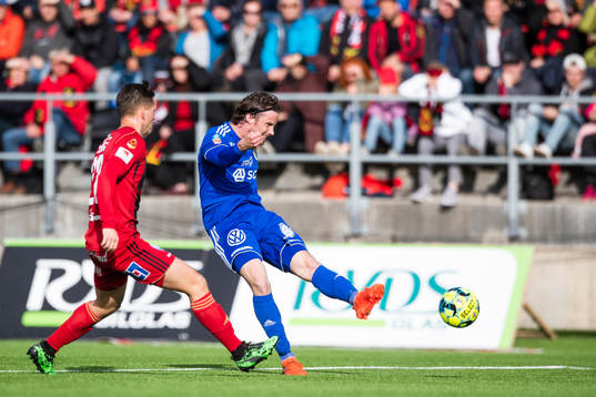Östersunds Charlie Colkett och Sundsvalls Linus Hallenius