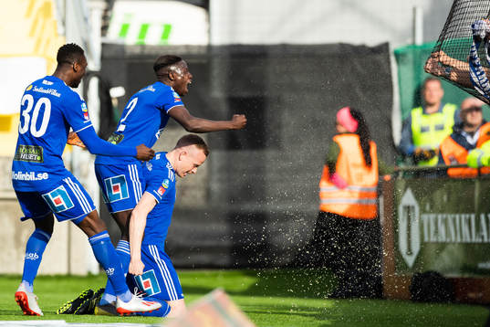 Sundsvalls Peter Wilson, Pa Konate och Tobias Eriksson