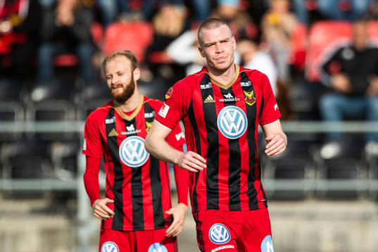 Östersunds Thomas Isherwood deppar