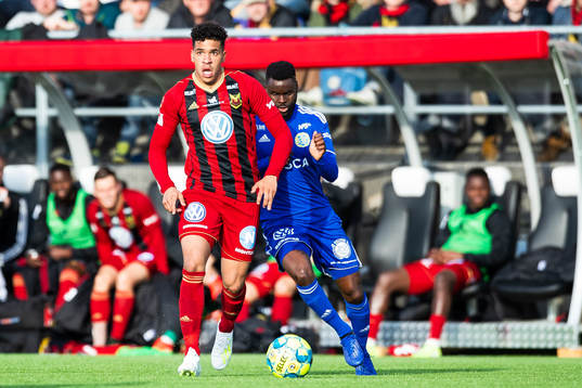 Östersunds Marco Weymans och Sundsvalls Maic Sema