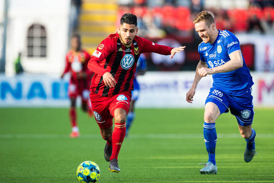 Östersunds Hosam Aiesh och Sundsvalls David Myrestam