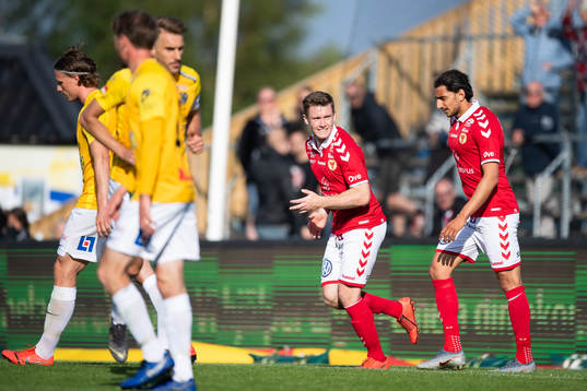 Kalmars Victor Agardius och Mahmoud Eid