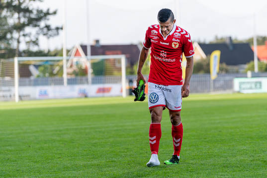 Kalmars Romário Pereira Sipião har ont