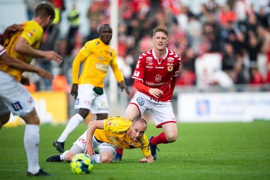 Falkenbergs Christoffer Carlsson och Kalmars Rasmus Elm