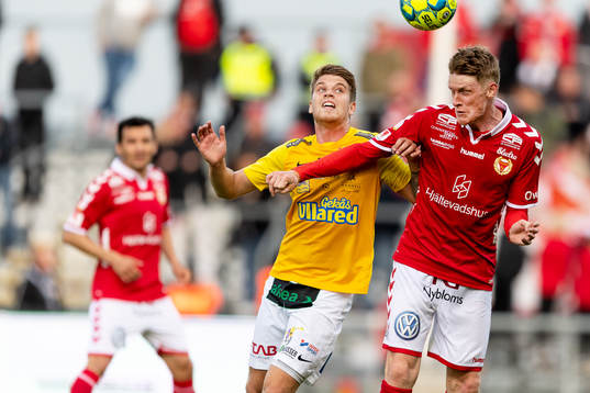 Falkenbergs Marcus Mathisen och Kalmars Rasmus Elm