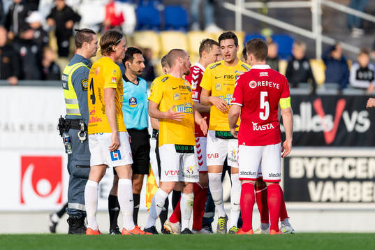 Falkenbergs spelare deppar