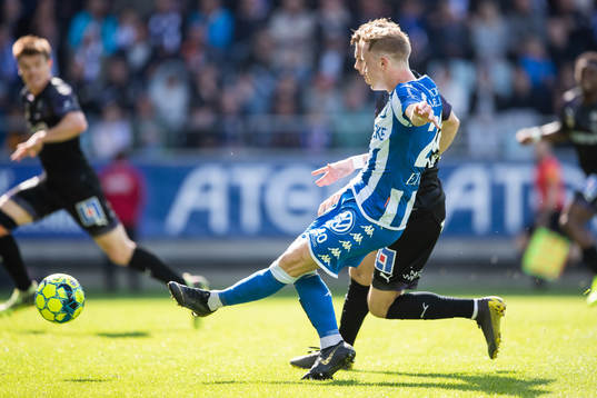 IFK Göteborgs Victor Wernersson med målchans