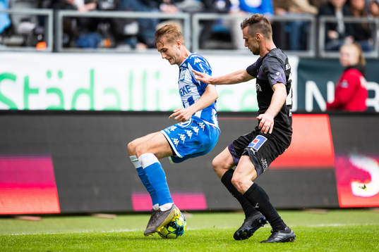 IFK Göteborgs Benjamin Nygren och Örebros Filip Rogic