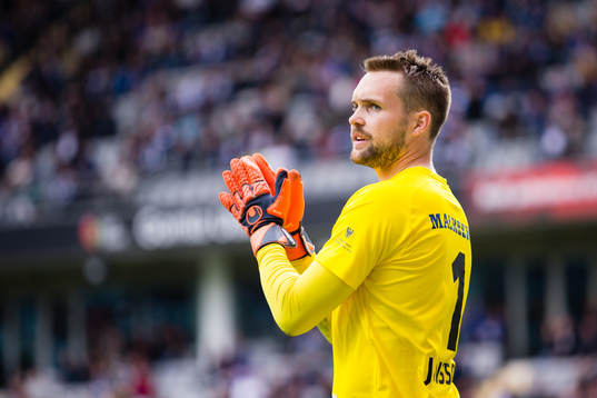 Örebros målvakt Oscar Jansson
