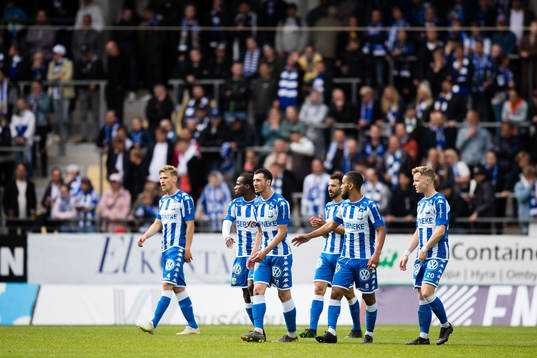 IFK Göteborgs spelare deppar